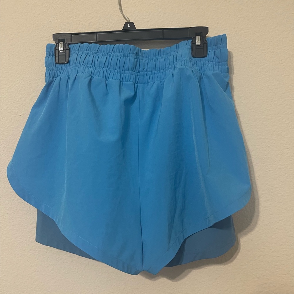 Gymshark Large Running 2 In 1 Shorts Electric Blu… - image 8